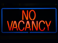 AN36 - 4 - No Vacancy Sign