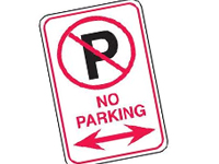 No Parking