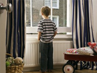 Child High Rise Window