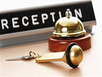 Hotel Reception Concept