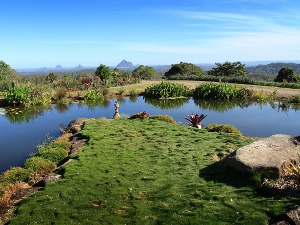 AN67-2-news-Maleny Botanic gardens with view of Glasshouse Mts 3 300x225