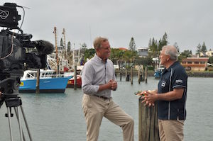 Travel Oz filming on the Sunshine Coast