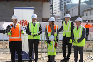 Sofitel Sydney Darling Harbour concrete ceremony - LR