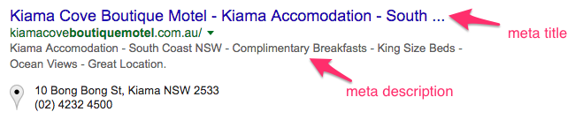 Google Search Result
