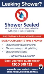 Shower Sealed