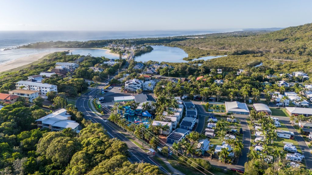 Aerial of North Star