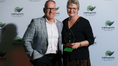 Barbara Faulls & David Ovendale. Image: Supplied